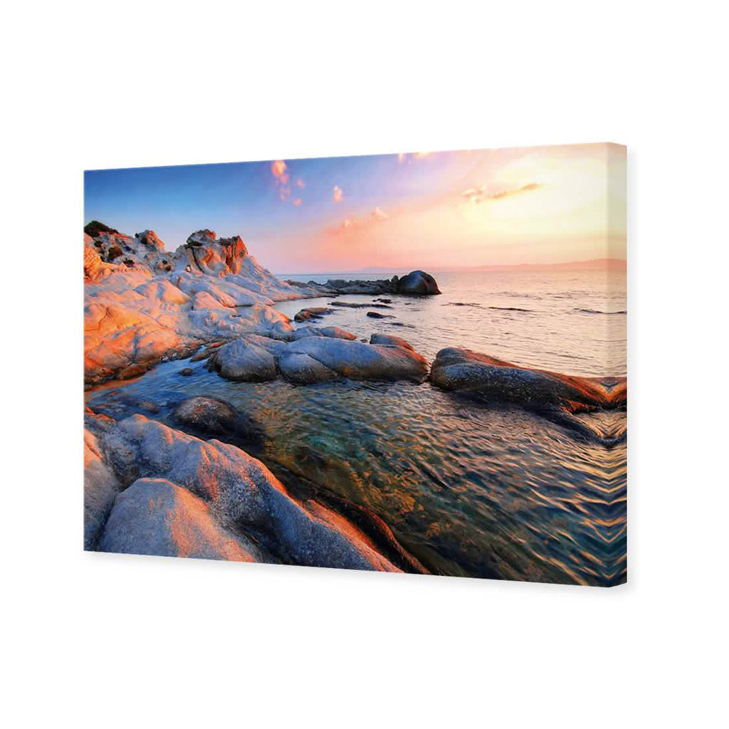 Rocky Beach at Sunset