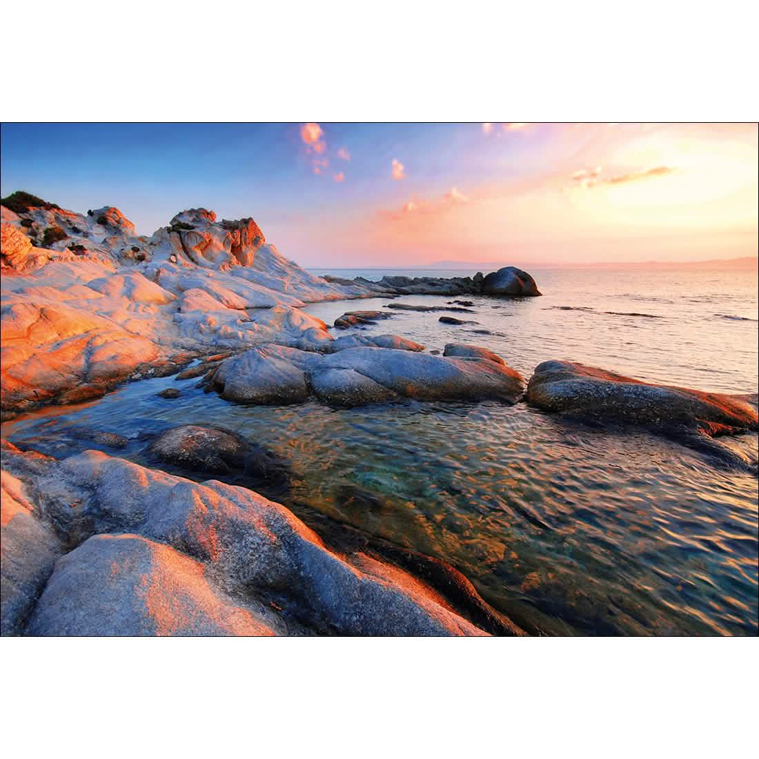 Rocky Beach at Sunset