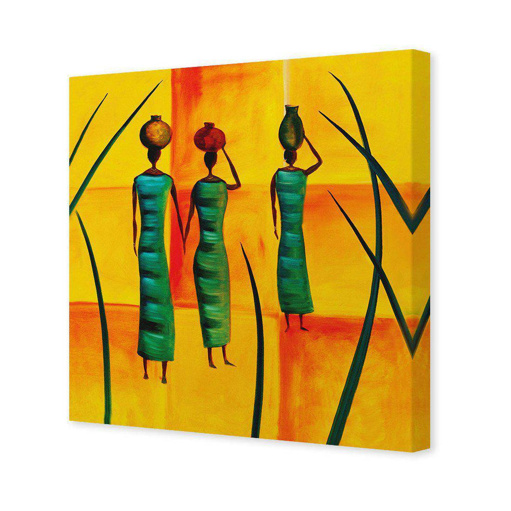 Three African Women Canvas Art