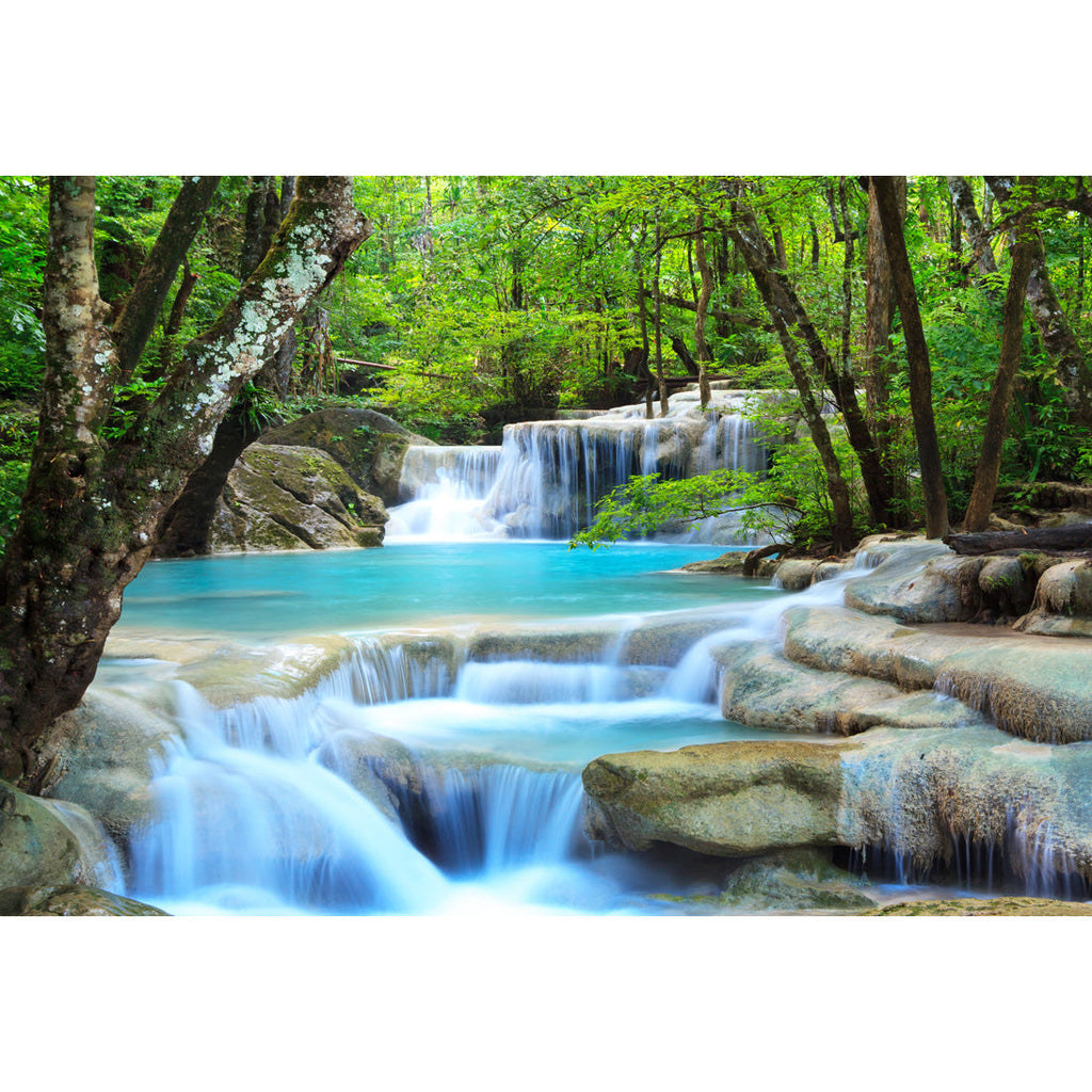 Soft Waterfalls Acrylic Print Art