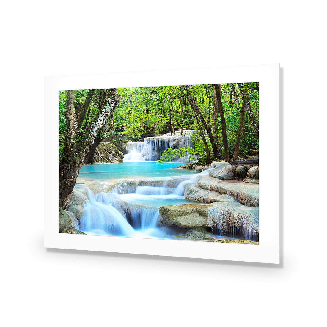 Soft Waterfalls Acrylic Print Art