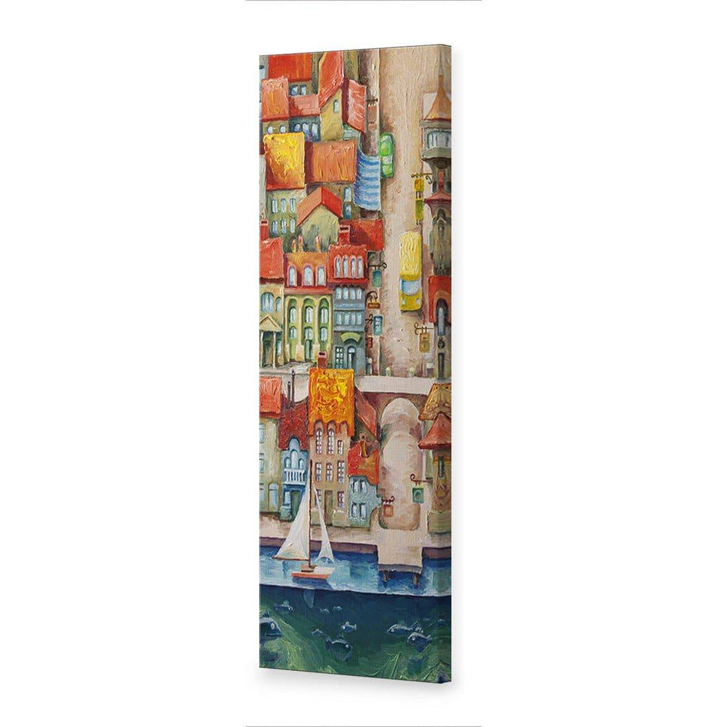 Toy Village Canvas Art