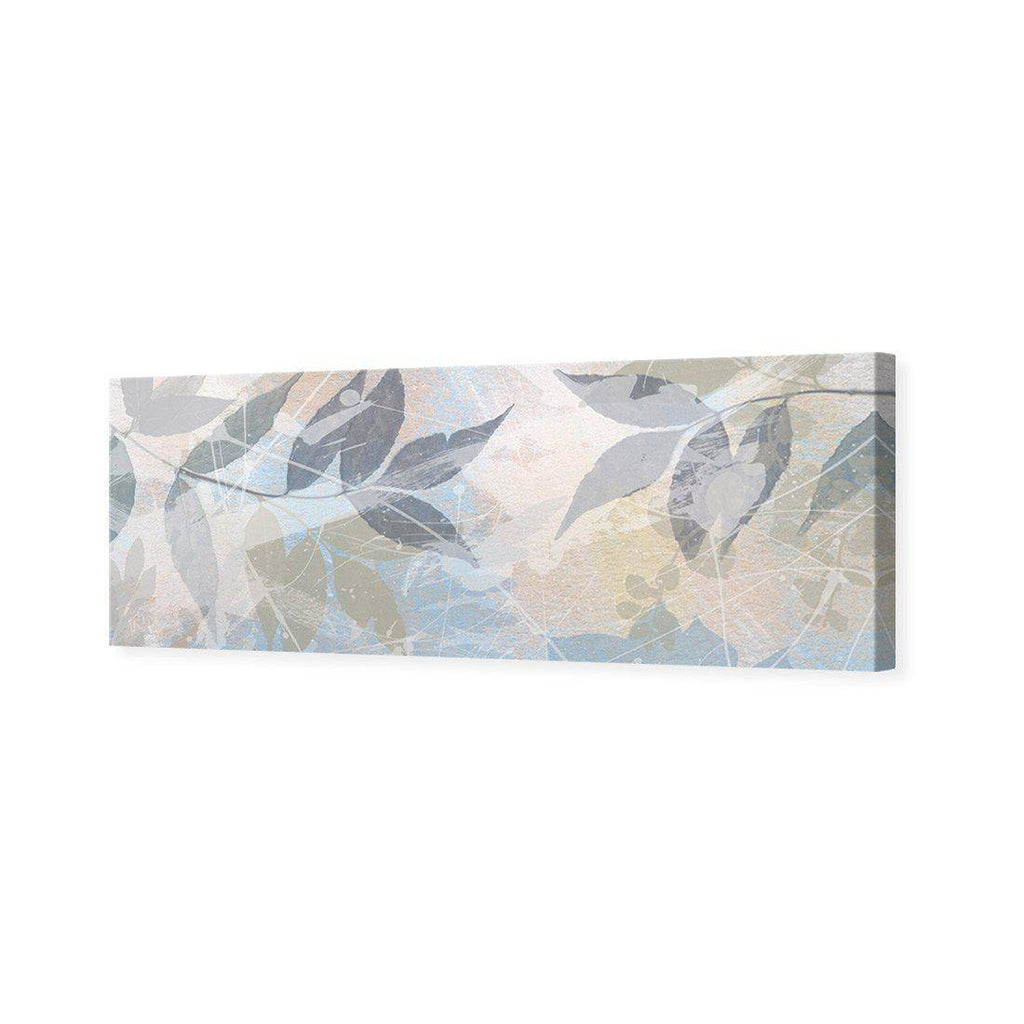 Parchment Leaves Canvas Art