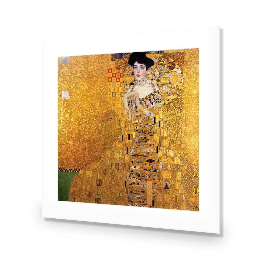 Portrait Of Adele Bloch-Bauer - Gustav Klimt, Square Acrylic Print Art