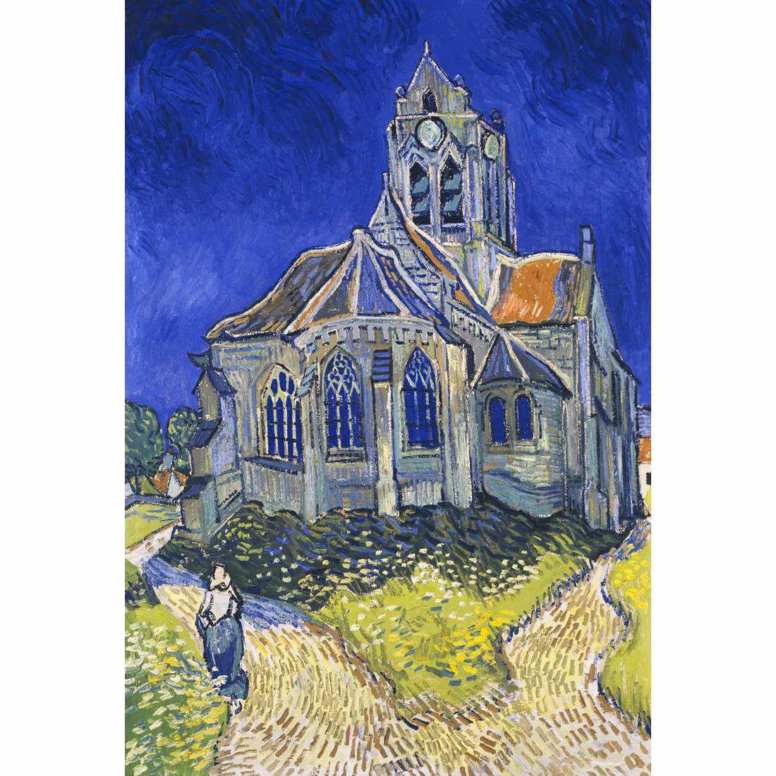 The Church At Auvers by Van Gogh Canvas Art