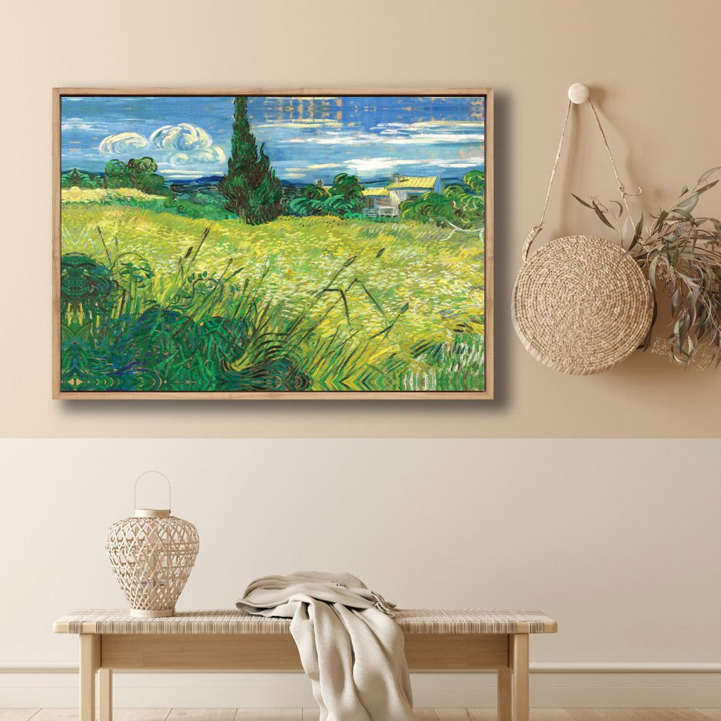Green Field By Van Gogh
