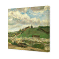 The Hill Of Montmartre by Van Gogh Canvas Art