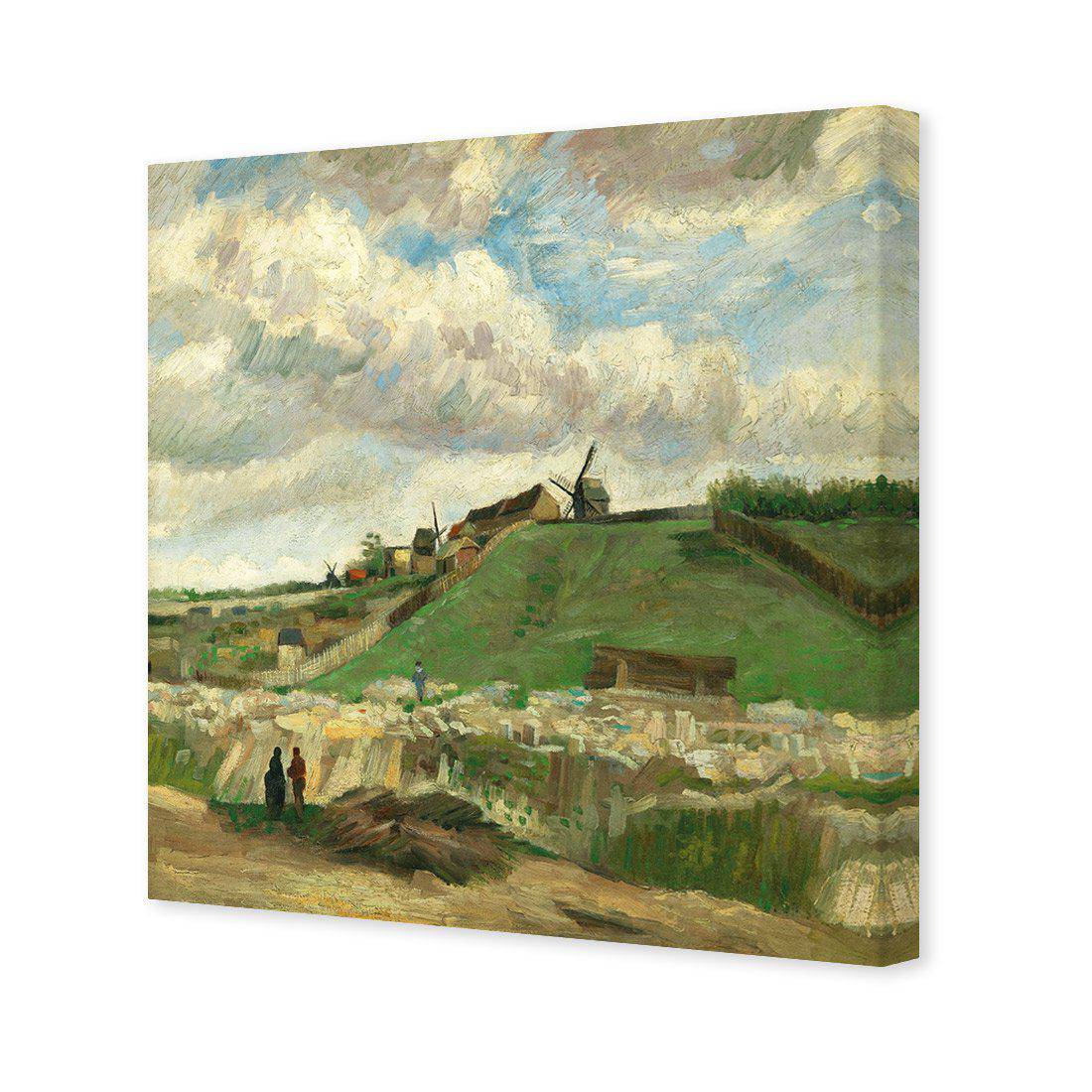 The Hill Of Montmartre by Van Gogh Canvas Art