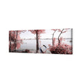 Quiet Pink River Canvas Art