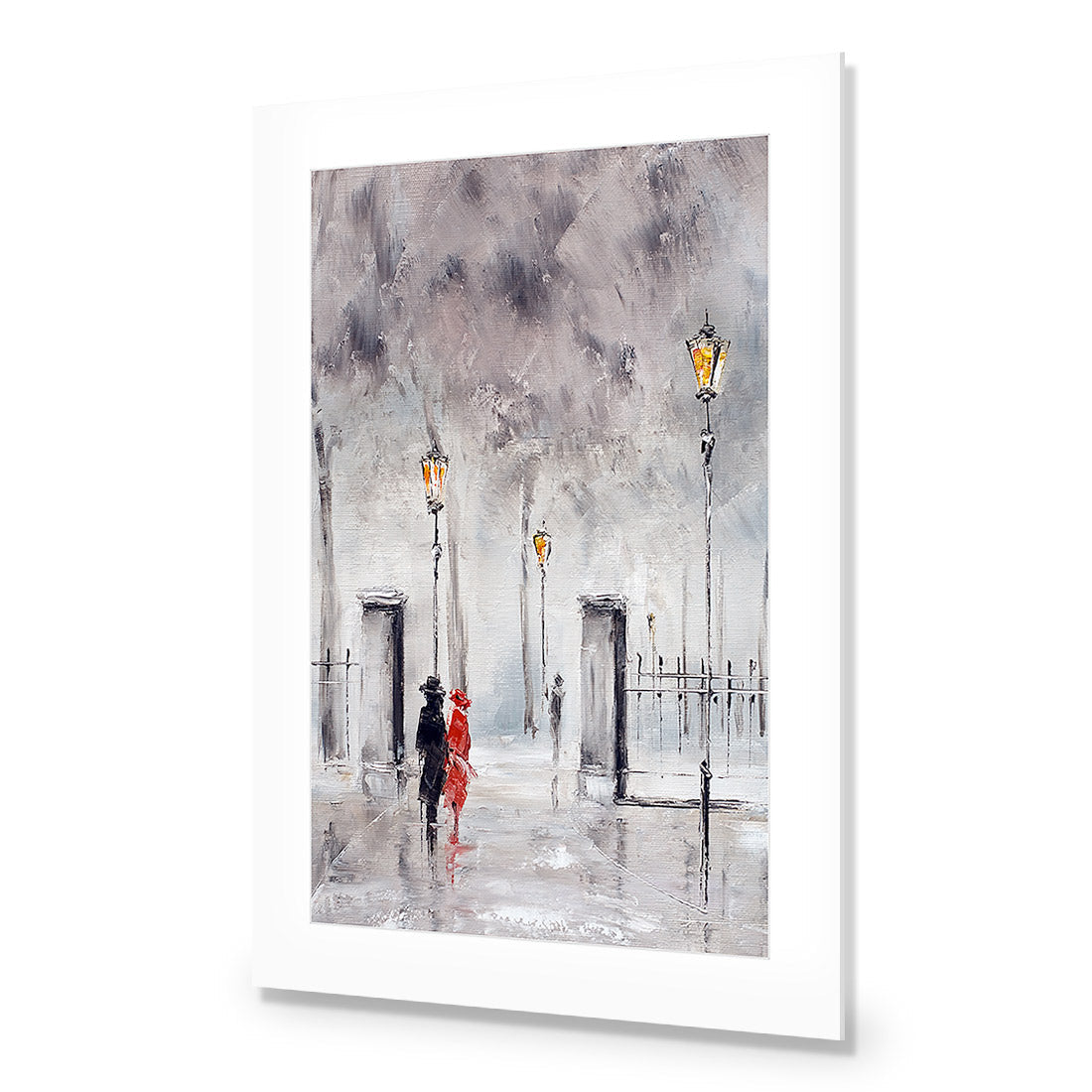 Romantic Park Acrylic Print Art