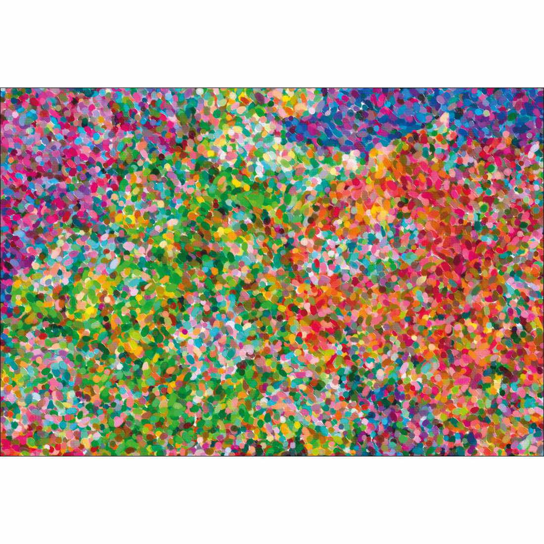 Pointillism Canvas Art