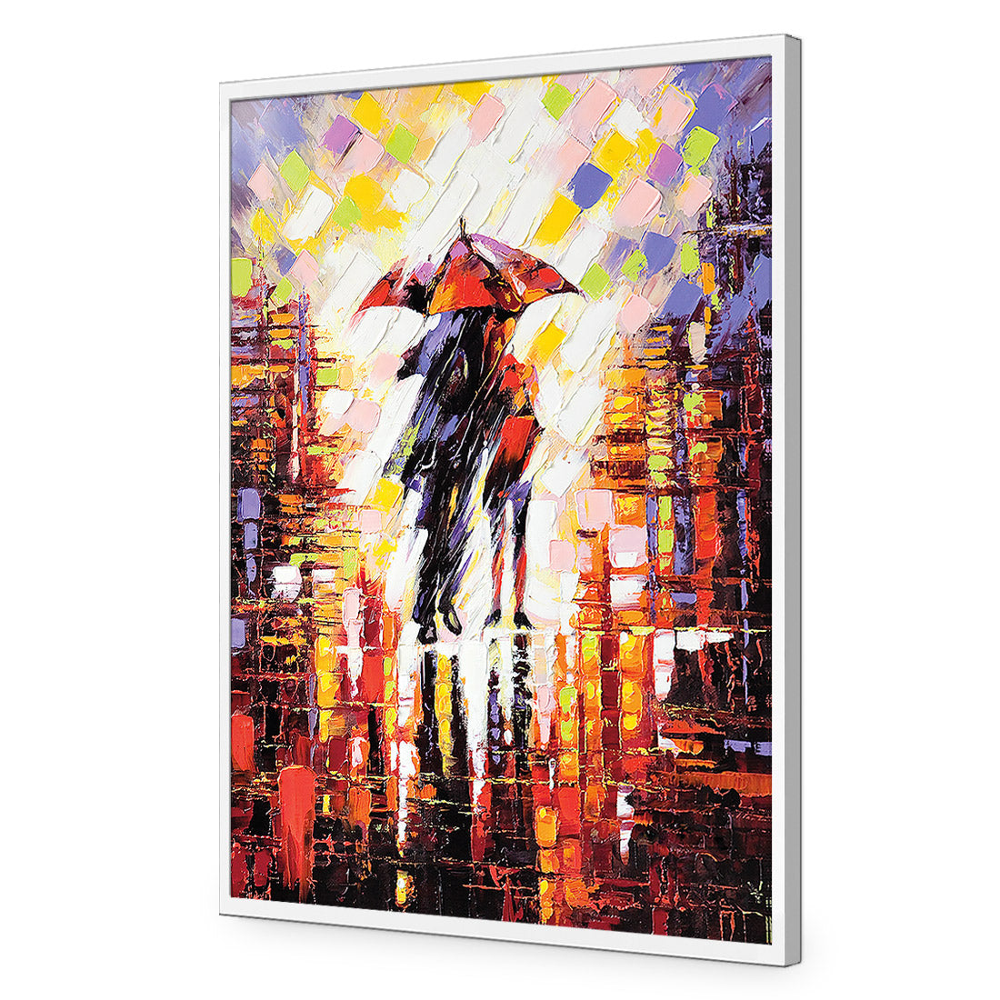City Romance Acrylic Print Art