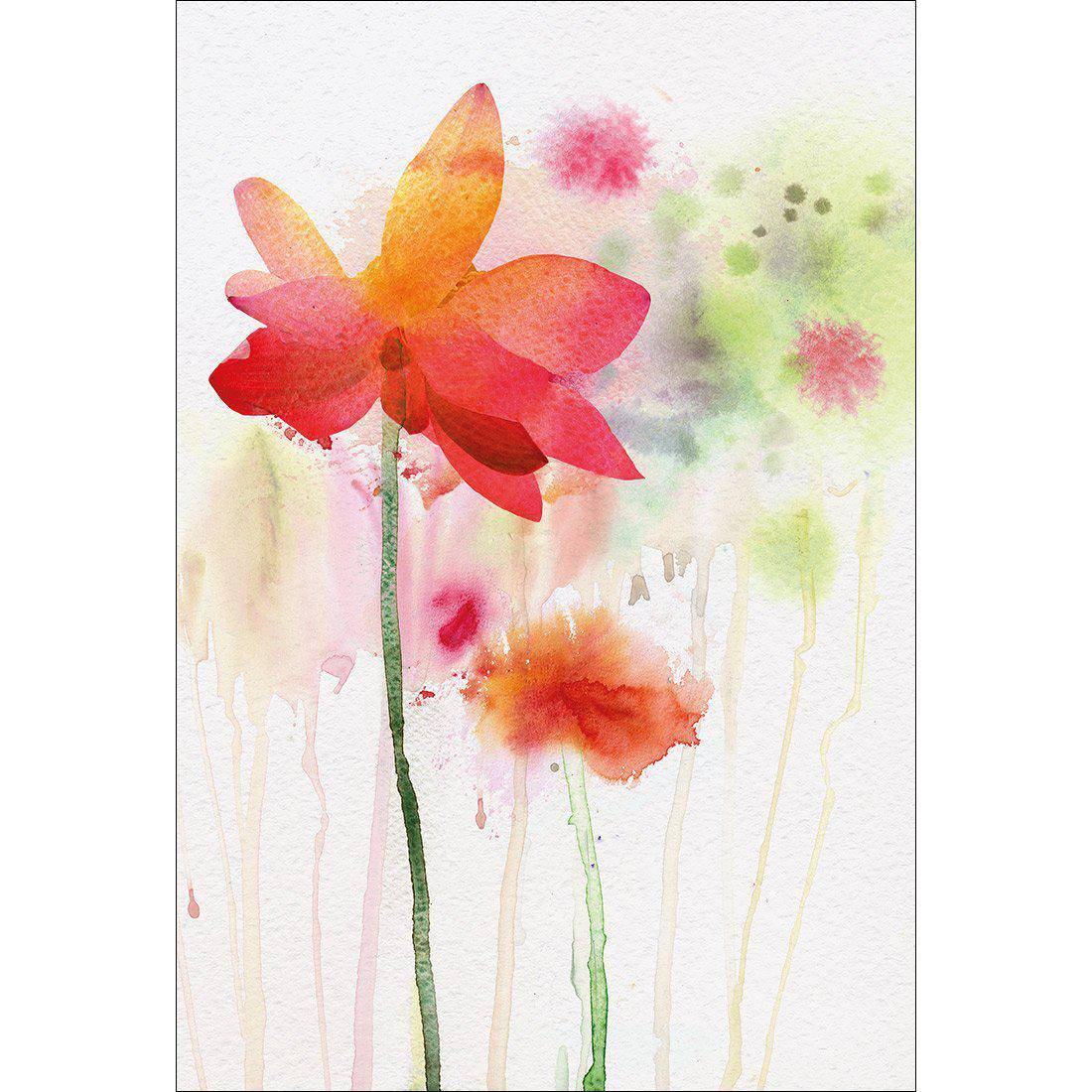 Spring Rain Canvas Art