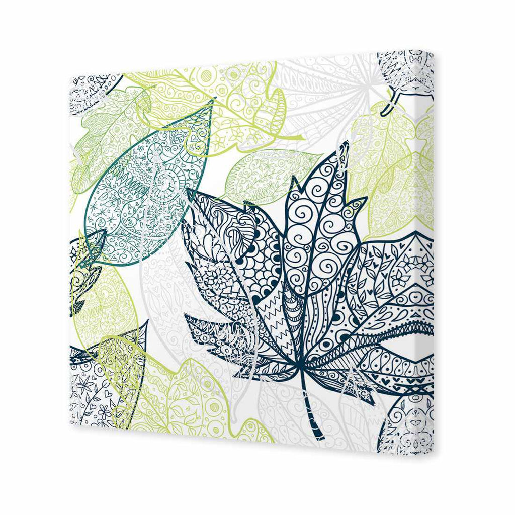 Winter Filigree Canvas Art