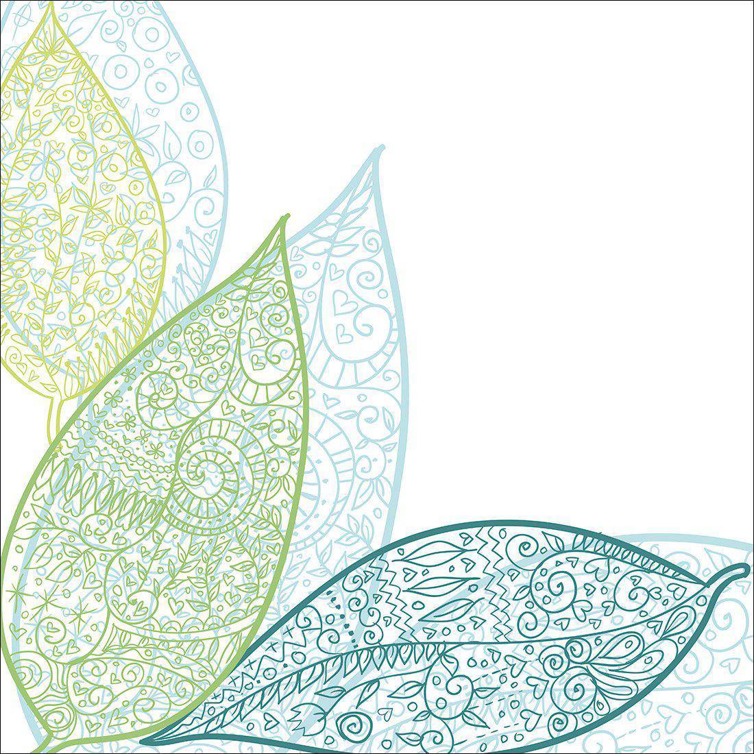 Spring Filigree Canvas Art
