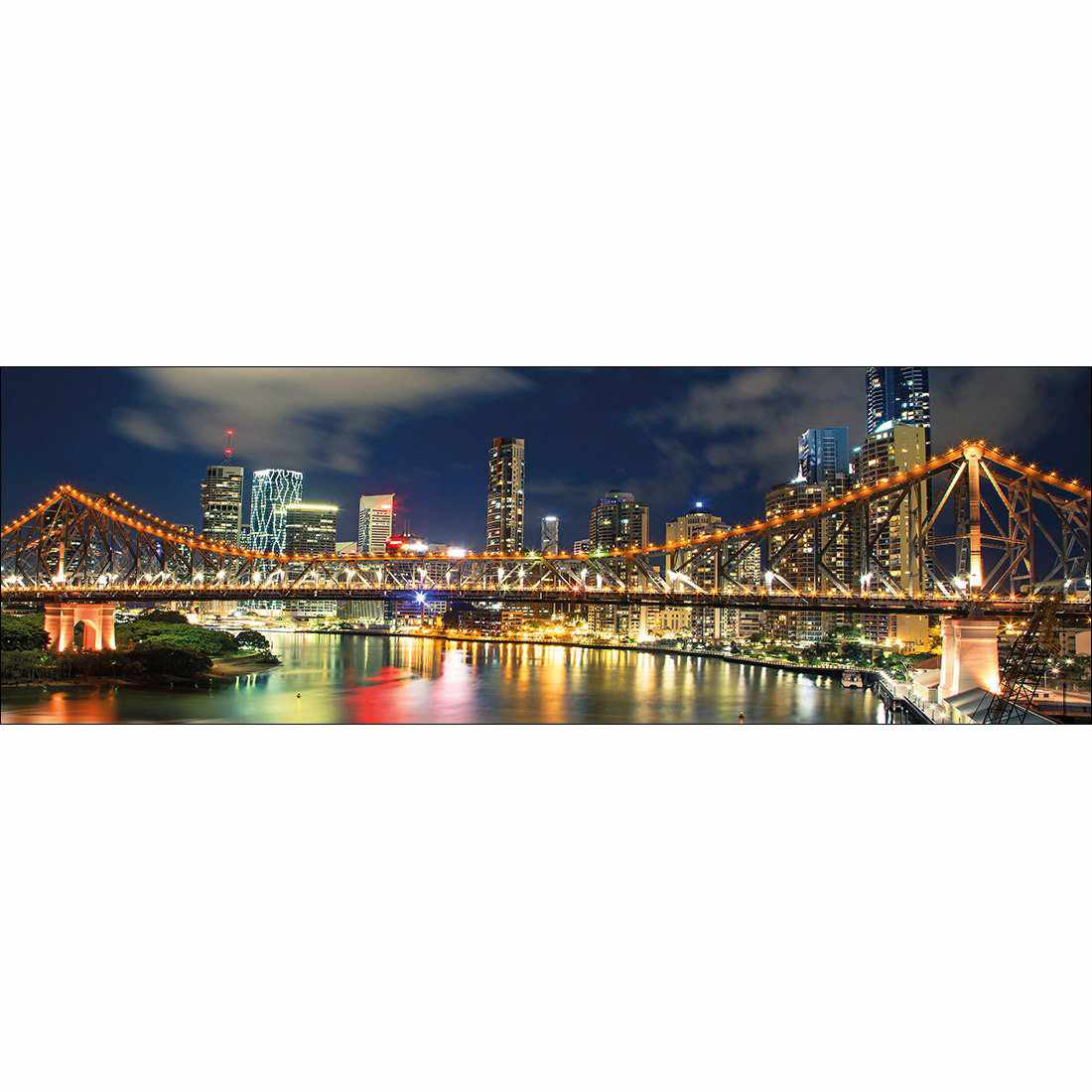 Story Bridge 2015, Long Canvas Art