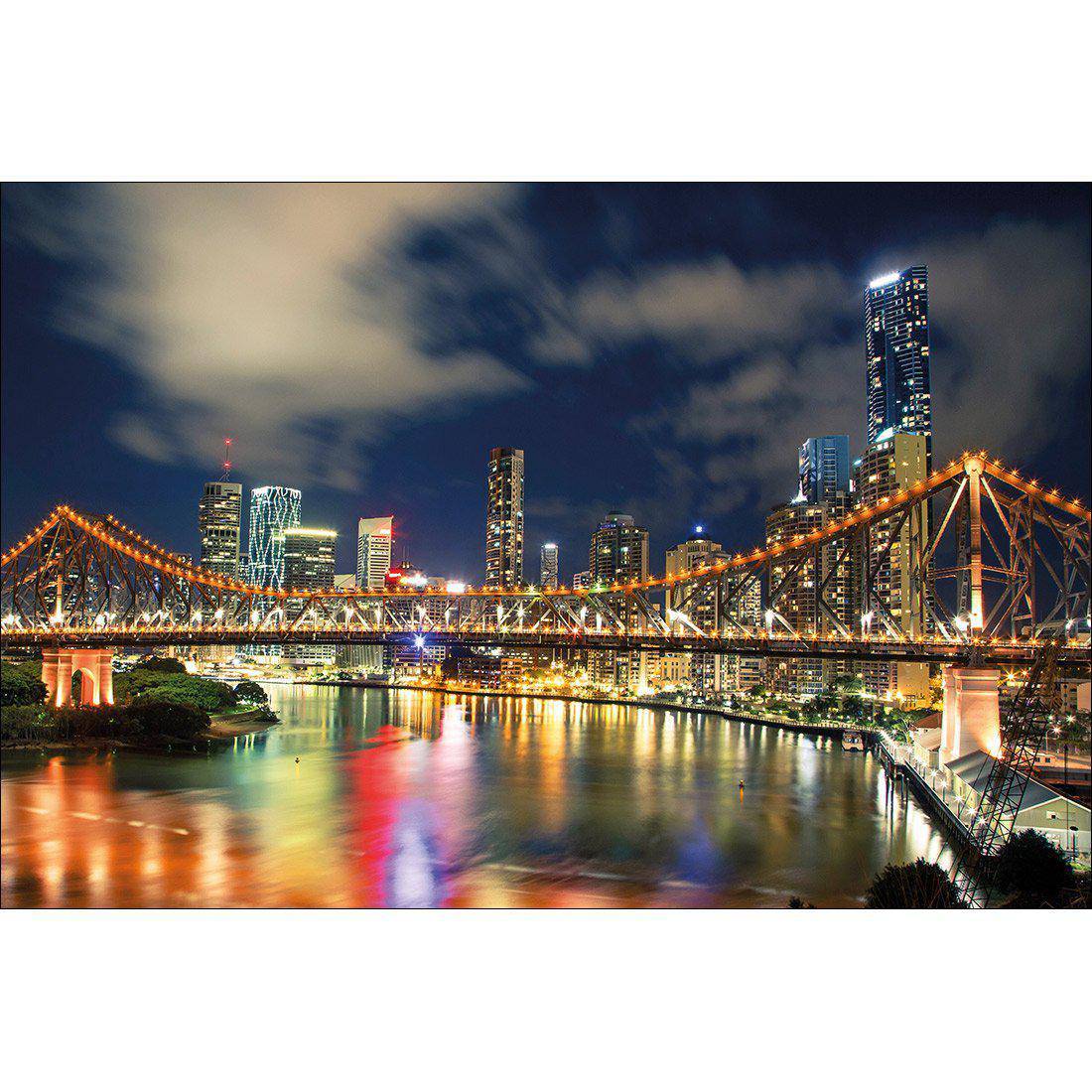 Story Bridge 2015, Rectangle Canvas Art