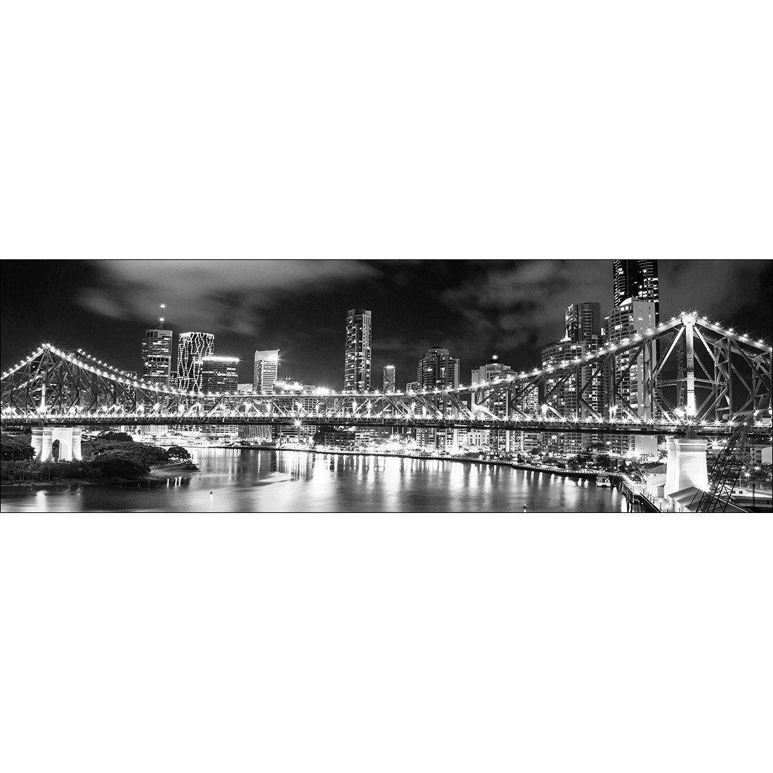 Story Bridge 2015, B&W Long Canvas Art