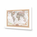 The World Map Acrylic Print Art