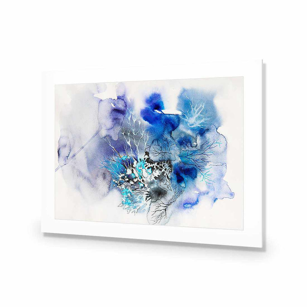 Veins Of Life, Blue Acrylic Print Art