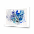 Veins Of Life, Blue Acrylic Print Art