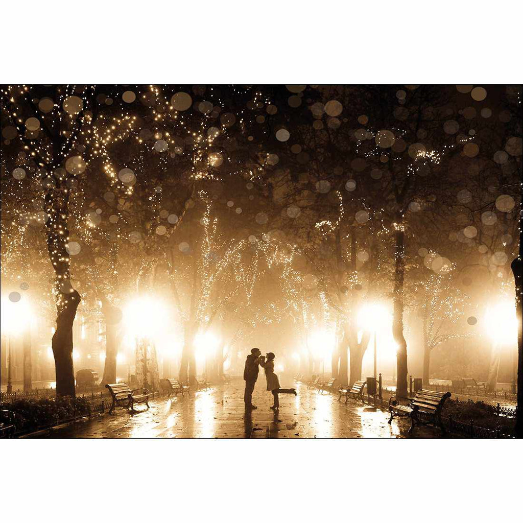 Park Of Romance Canvas Art