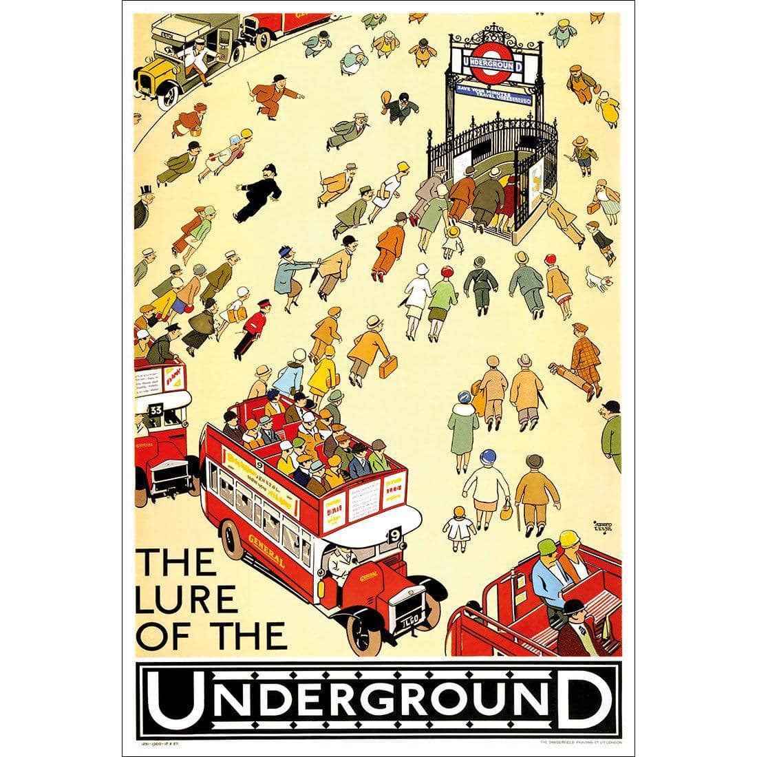 The Lure Of The Underground Canvas Art