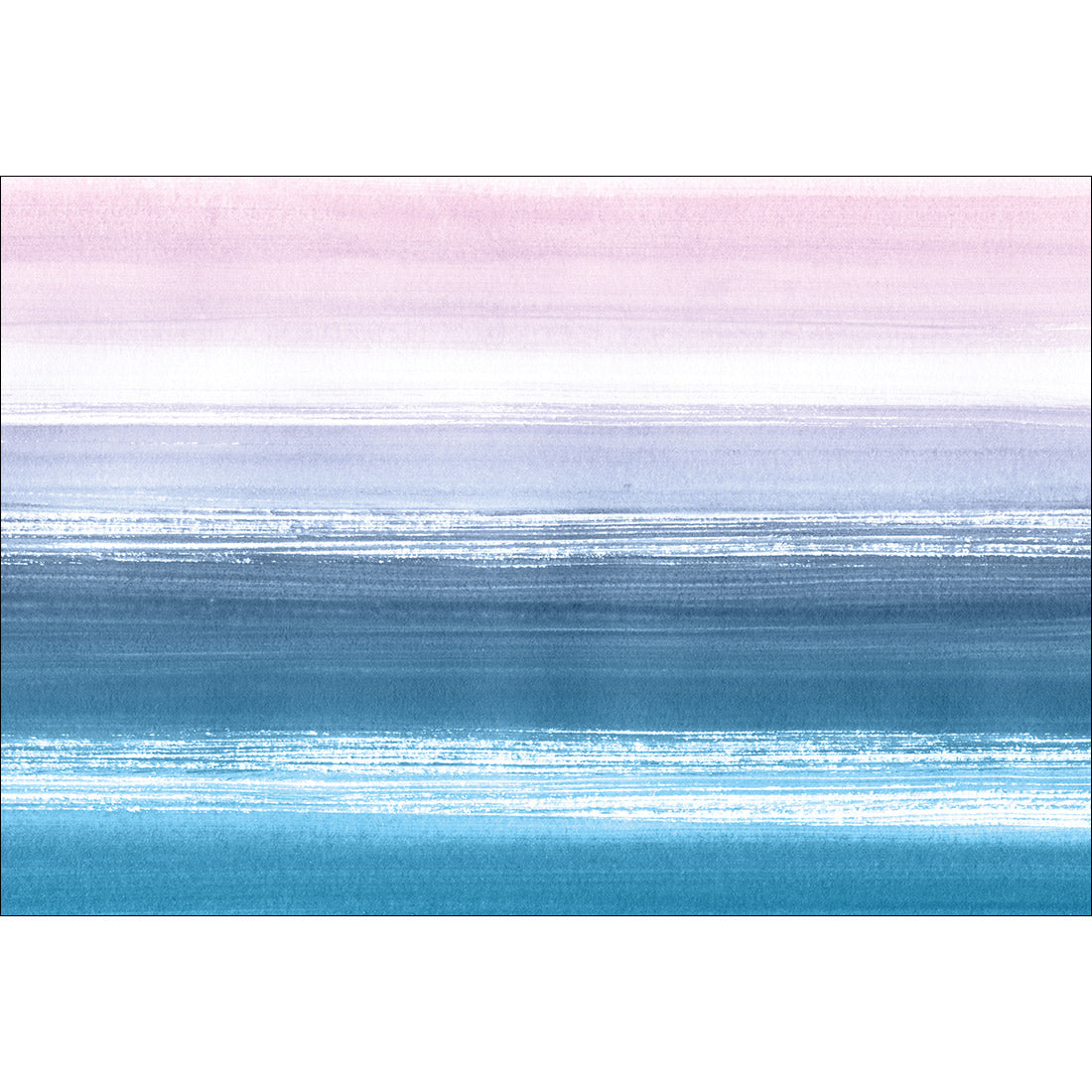 Summer Stripes Acrylic Print Art