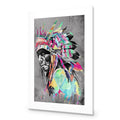 Rainbow Chief Left Acrylic Print Art