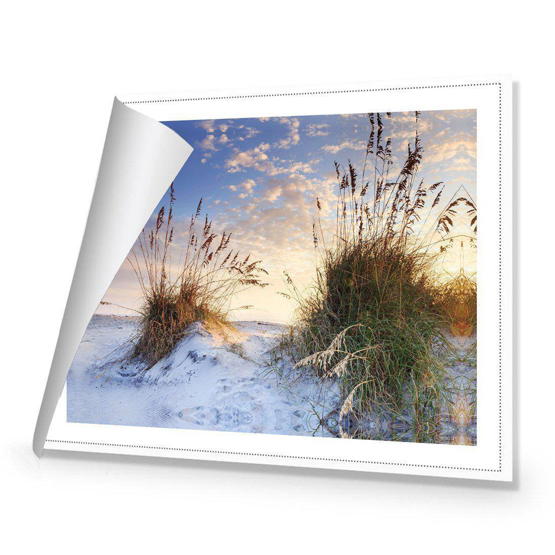 White Sand Dunes Canvas Art