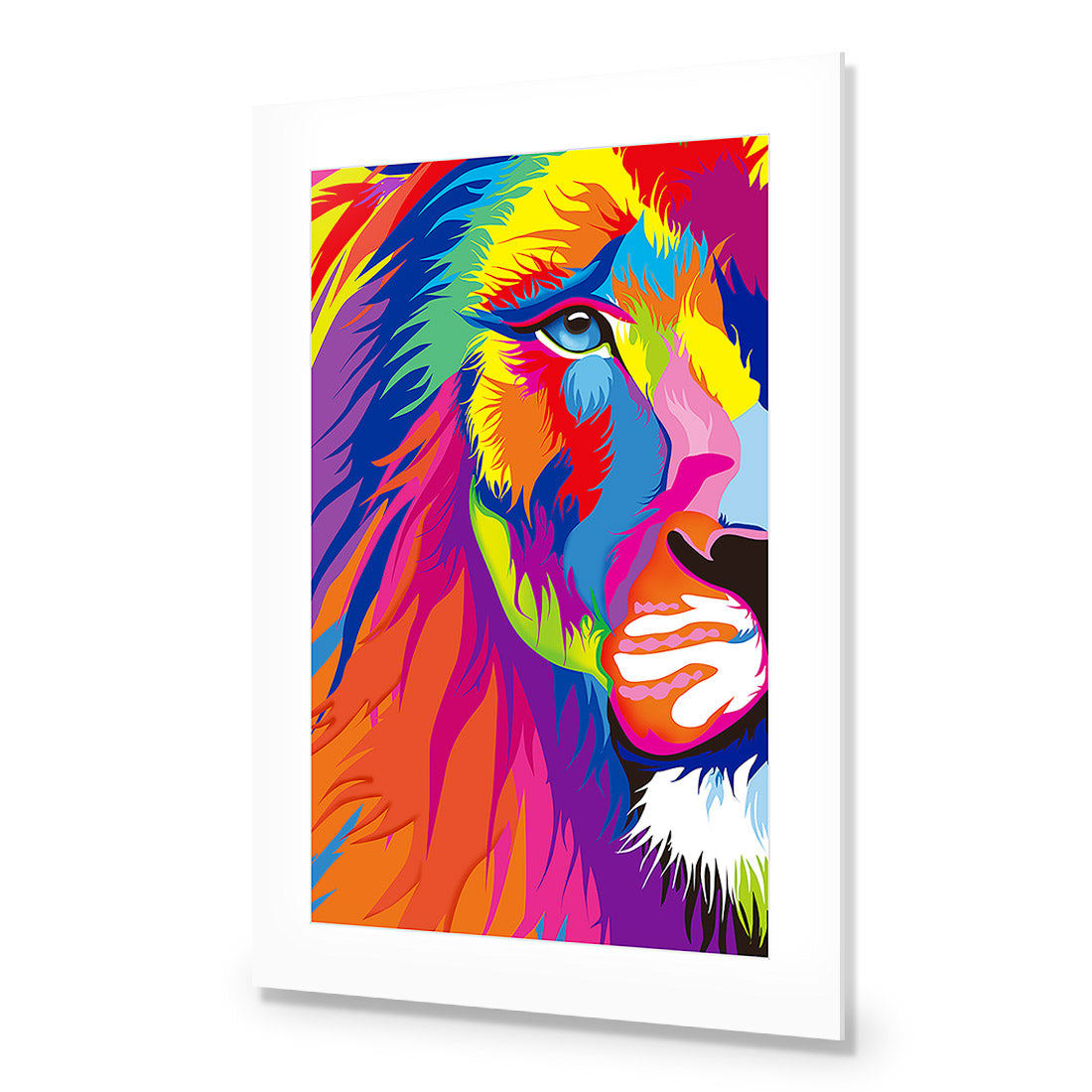 Magnificent Lion Acrylic Print Art