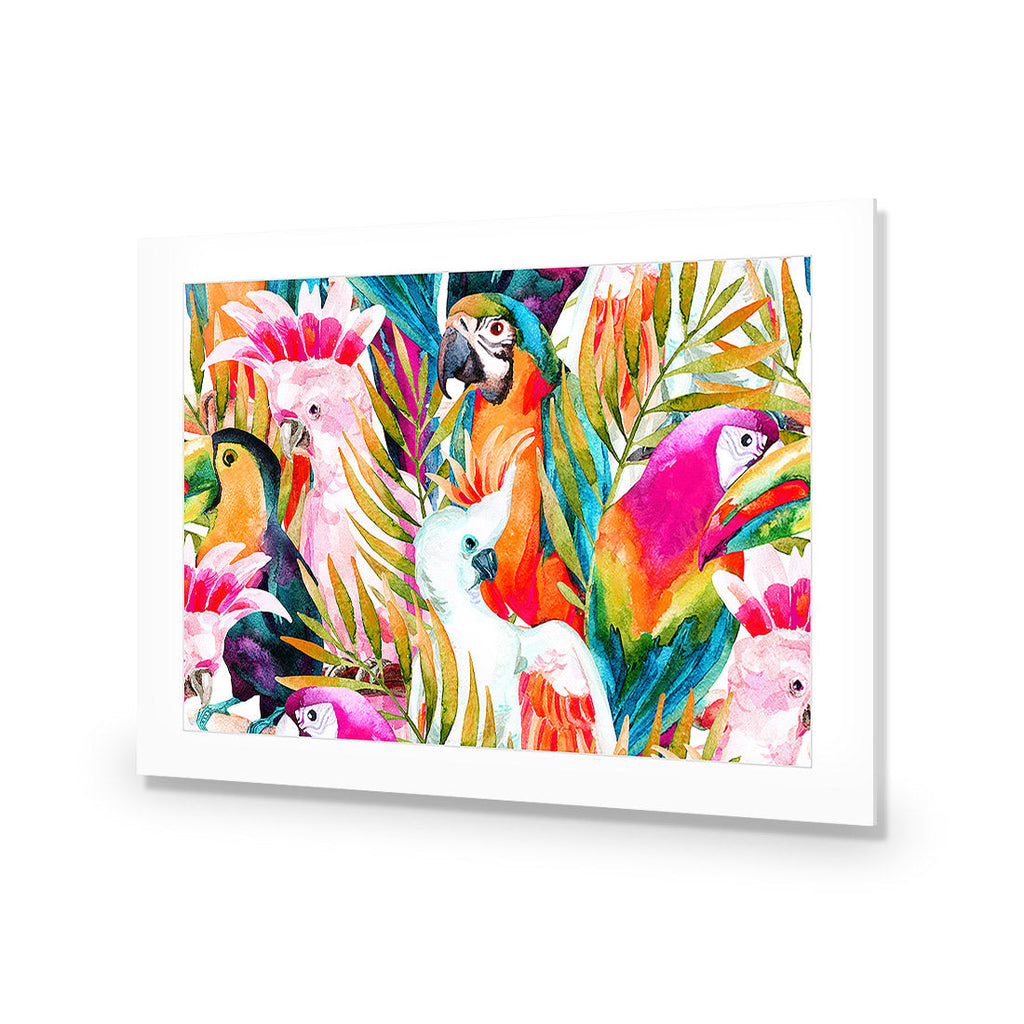 Parrots & Palms Acrylic Print Art