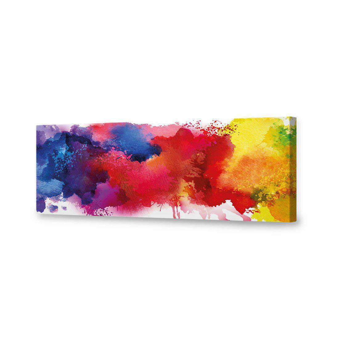 Primary Stains Canvas Art