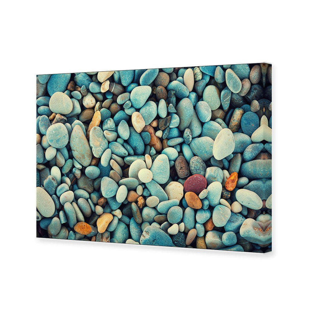 Peddling Pebbles Canvas Art