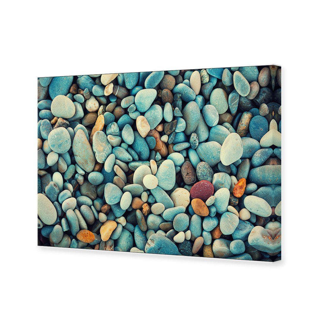 Peddling Pebbles Canvas Art