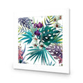 Orchid Exotica, Square Acrylic Print Art