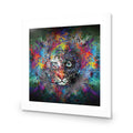 Tiger Magic, Square Acrylic Print Art
