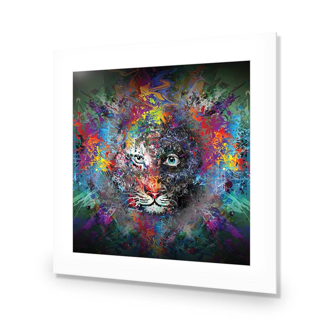 Tiger Magic, Square Acrylic Print Art