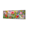 Poppy Panorama Canvas Art