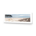 Tranquil Beach, Long Acrylic Print Art