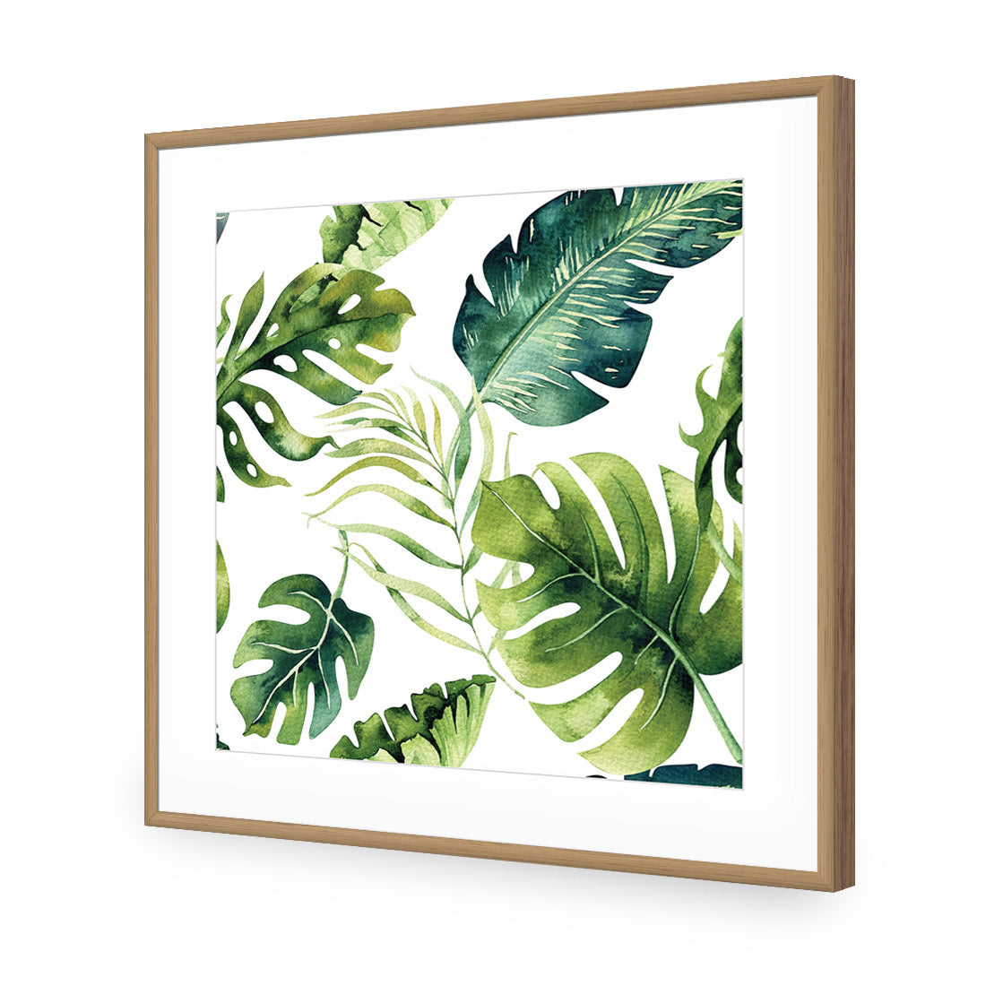 Fascinating Foliage, Square Acrylic Print Art