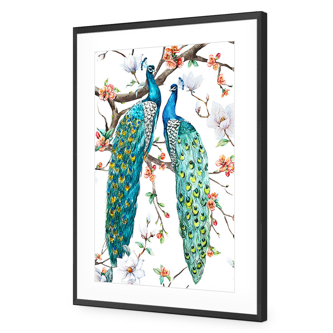 Peacock Magic Acrylic Print Art
