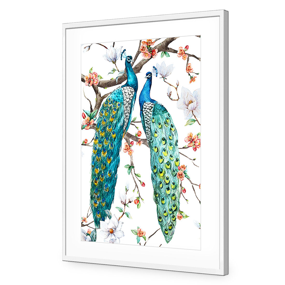 Peacock Magic Acrylic Print Art