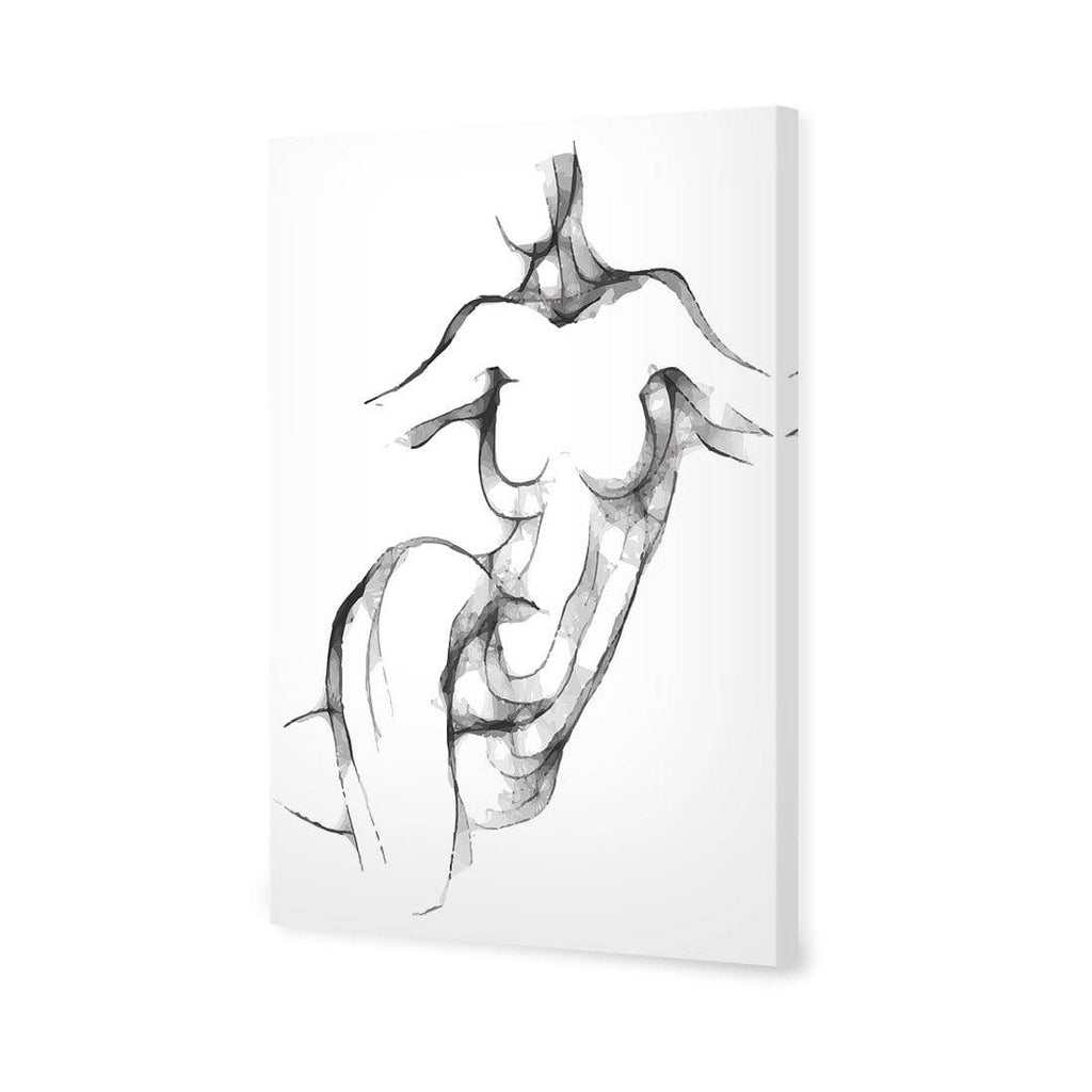 Nude Twist Canvas Art