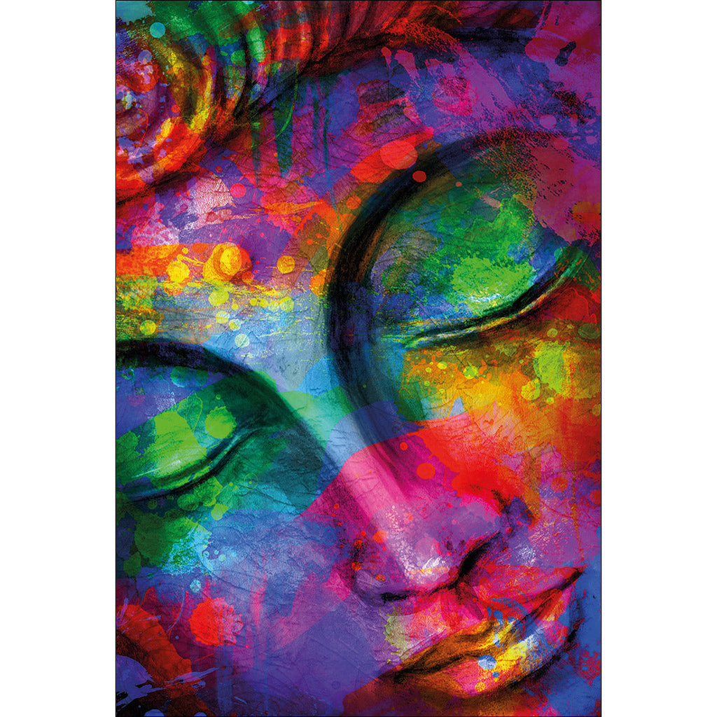 Rainbow Buddha Acrylic Print Art