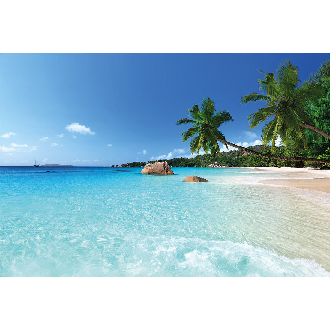 Seychelles Island Acrylic Print Art