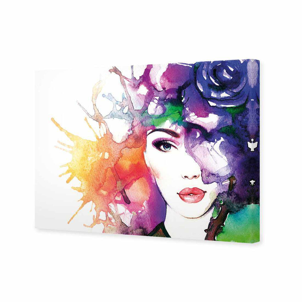 Mystic Rose Woman 2 Canvas Art