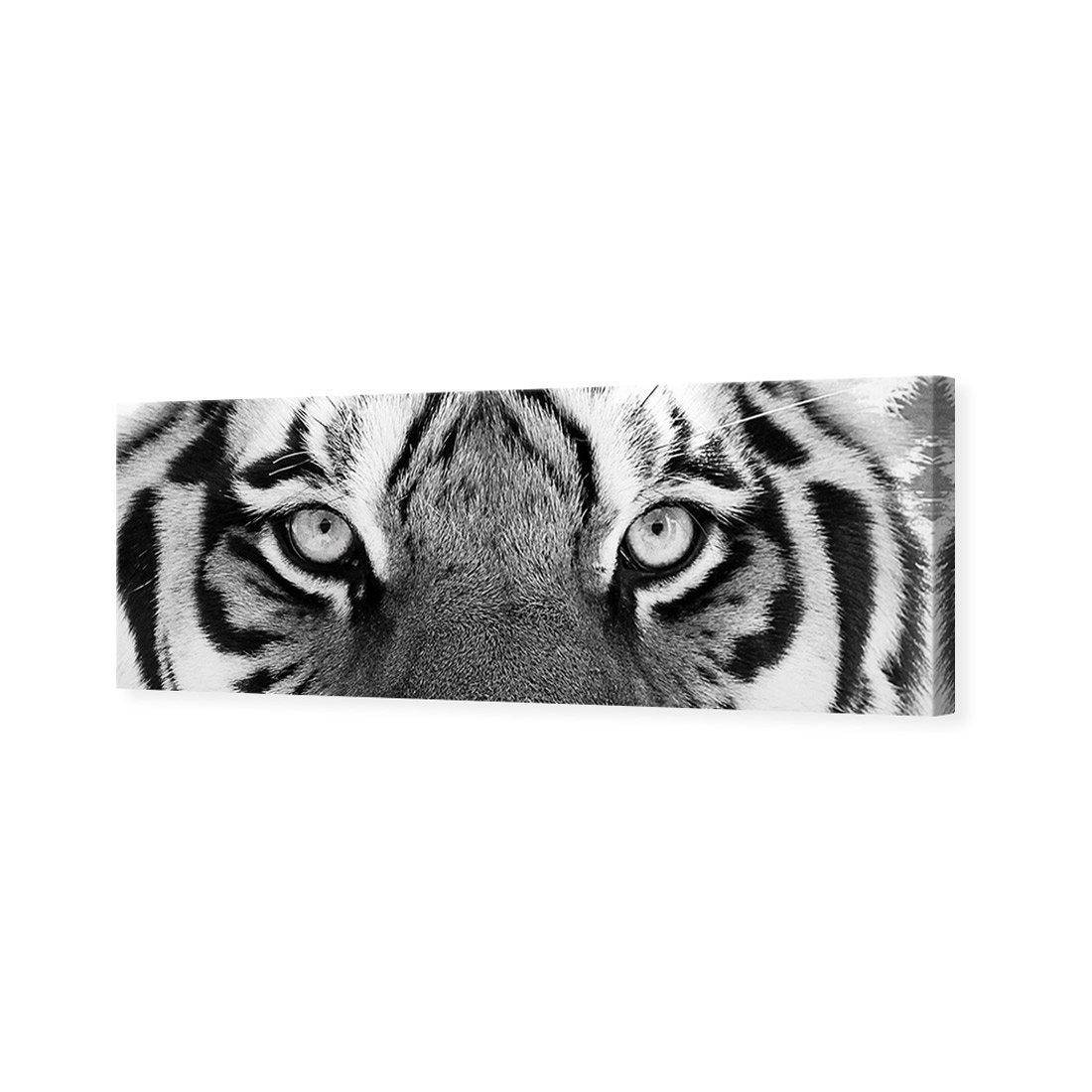Tiger Eyes, B&W Canvas Art