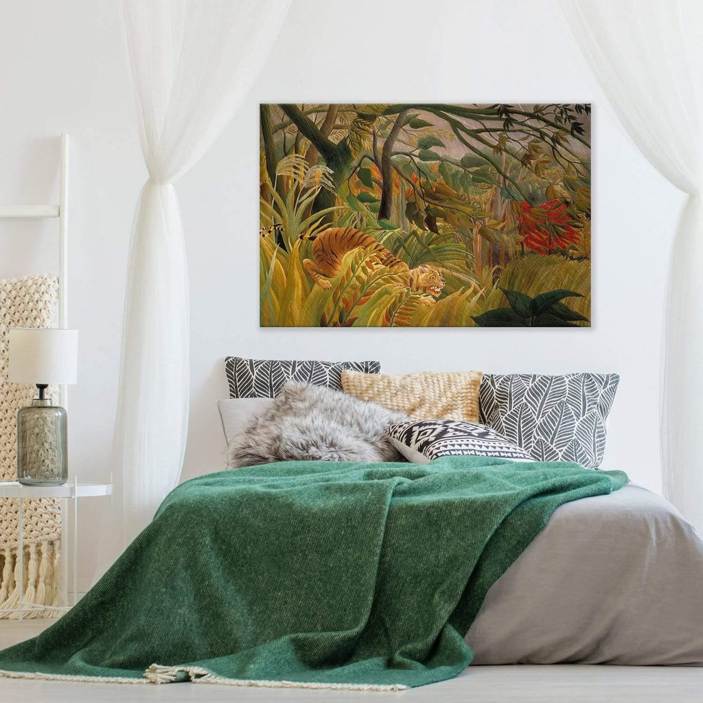 Tiger in a Tropical Storm by Henri Rousseau