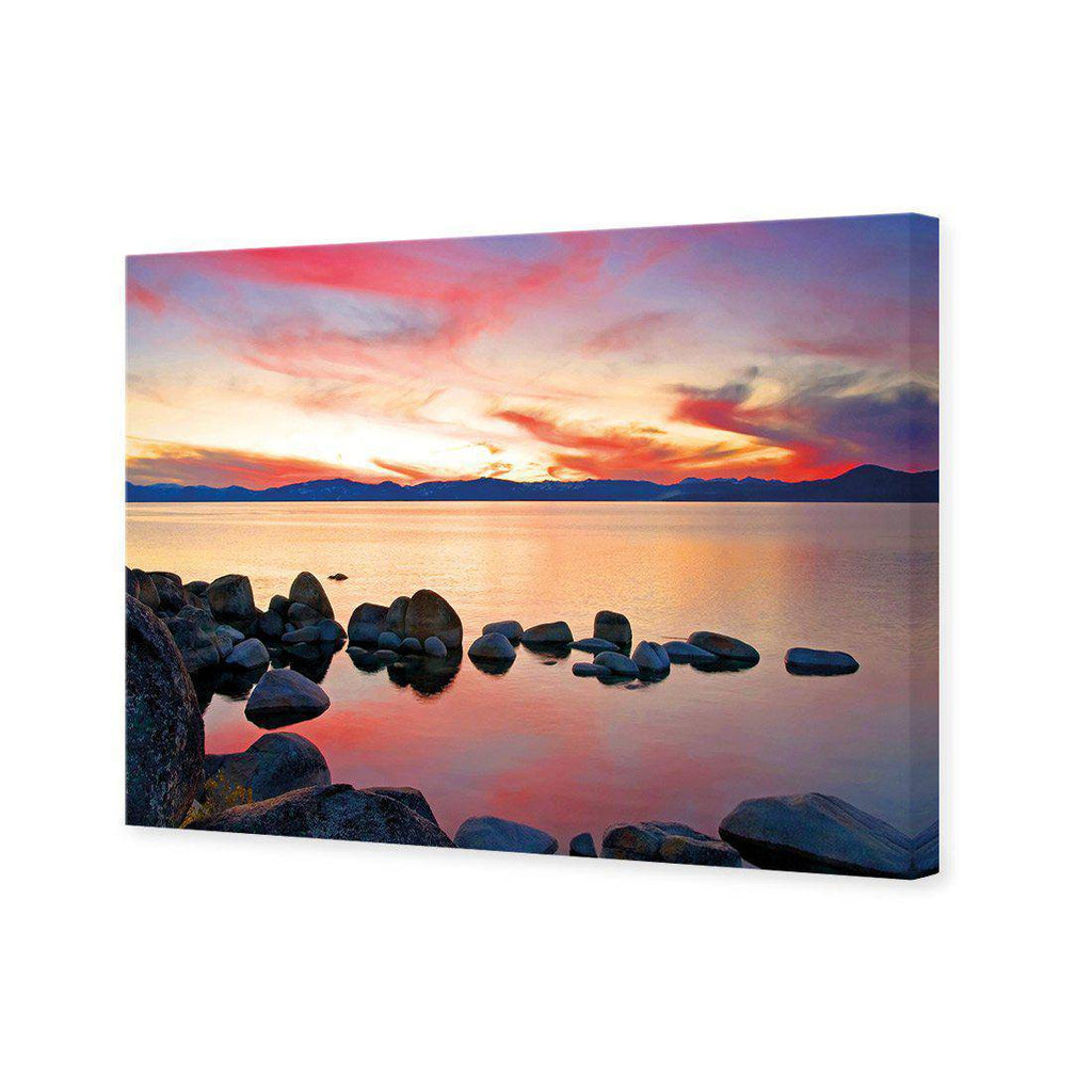 Sunset Calm Waters Canvas Art
